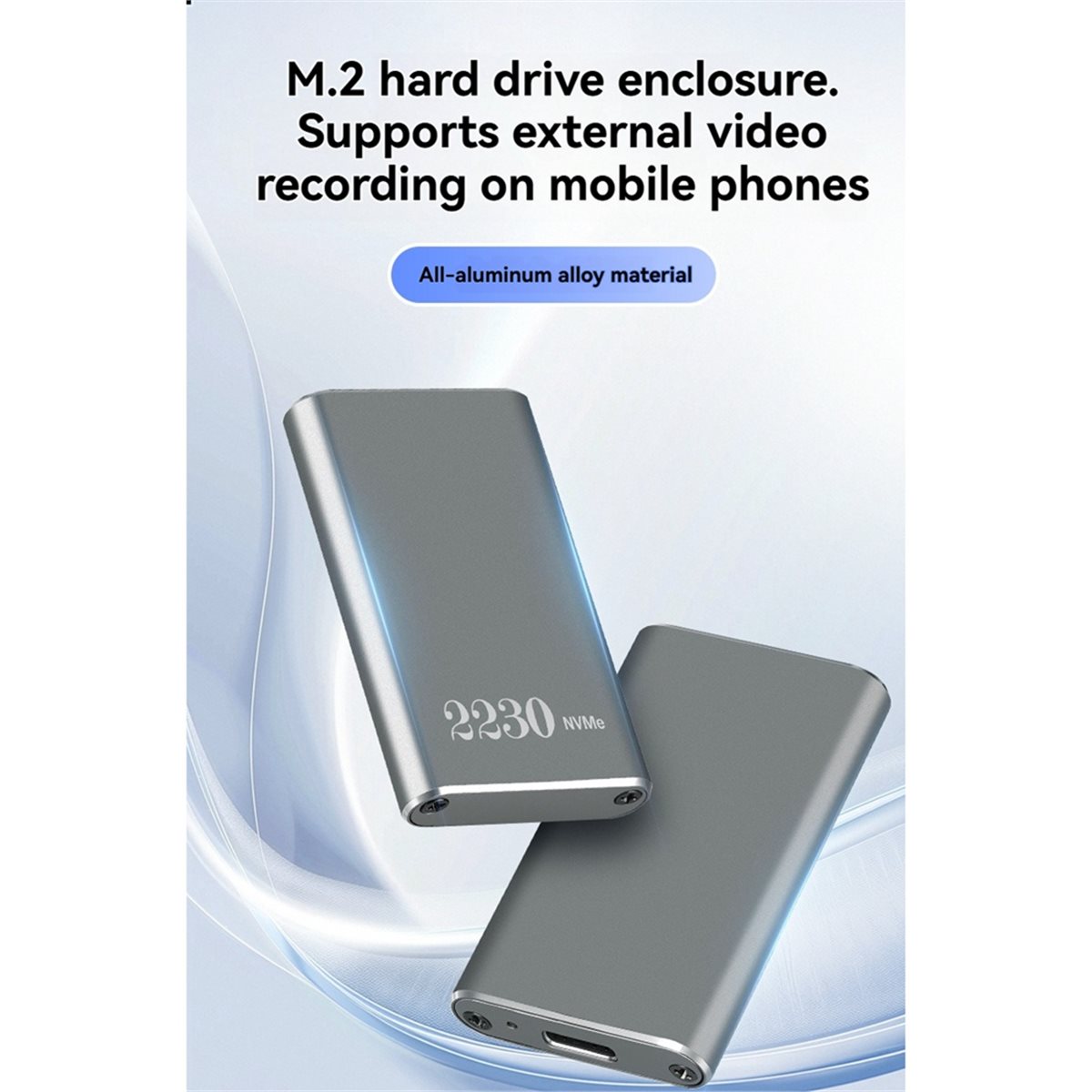 A40I M.2 NVMe SSD Enclosure -  - External Ssd recension och pris
