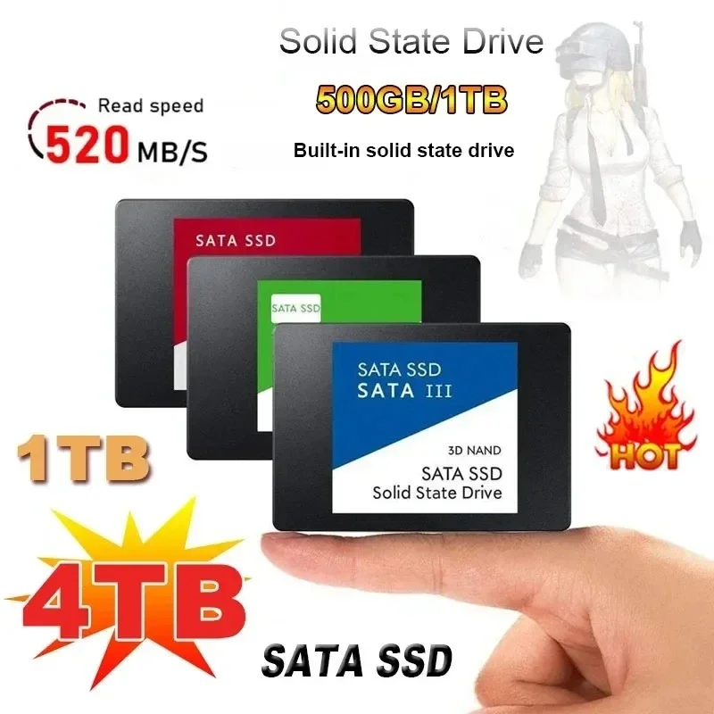 High-Speed SATA III 2.5 Inch I - Ssd 500Gb recension och pris