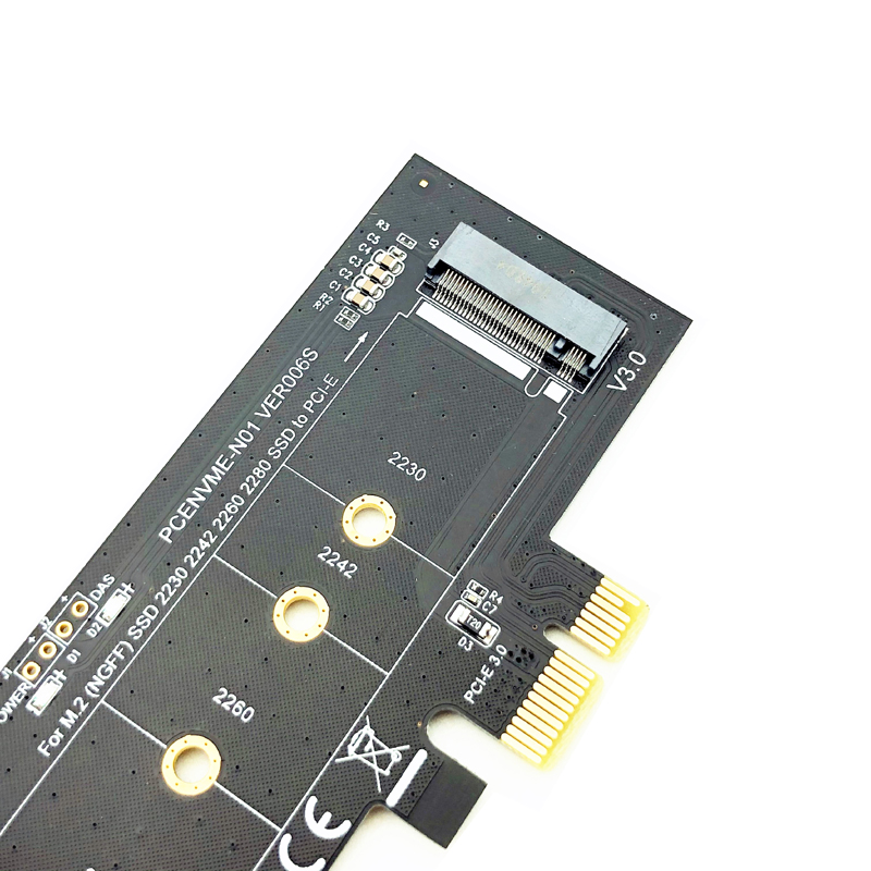 NVME Adapter PCI-E 3.0 X1 to M - Samsung Ssd recension och pris