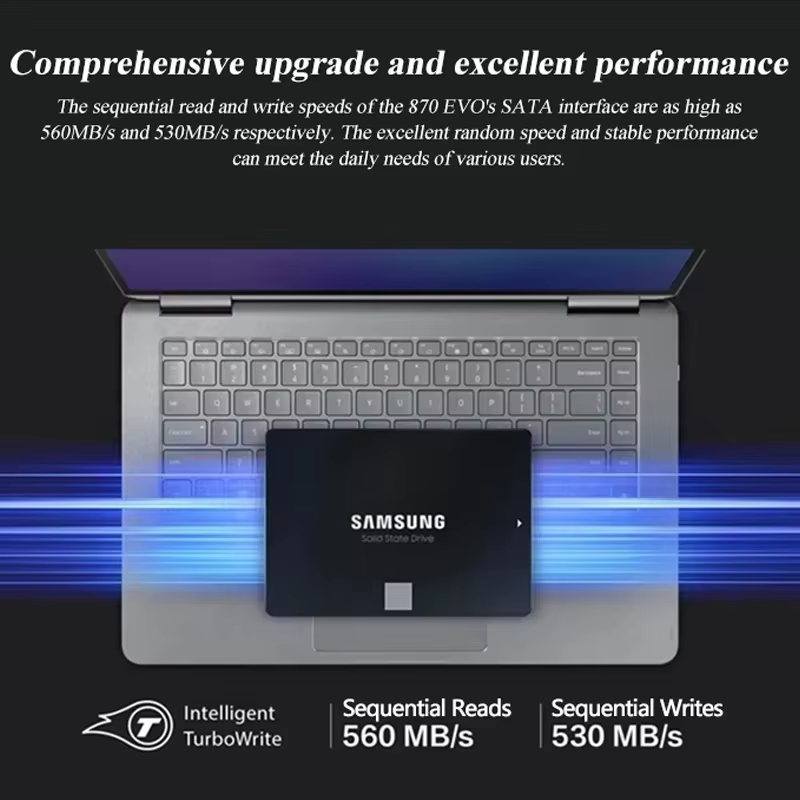 SAMSUNG SSD 870 Evo 2.5'' SATA - Nvme Ssd recension och pris