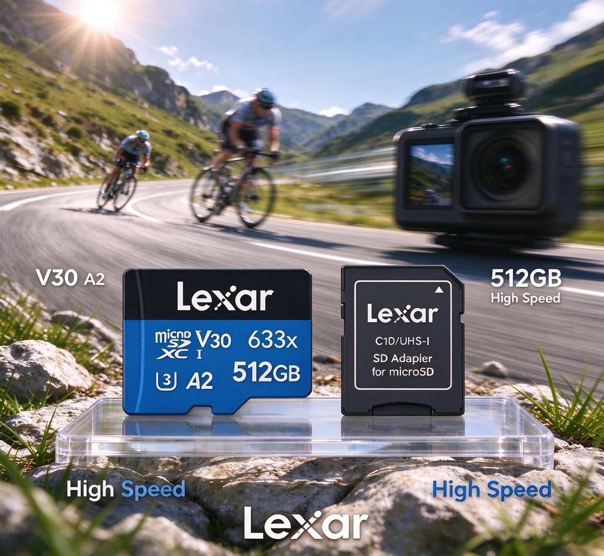 Lexar BLUE Series 633x High Sp - Memory Card Ssd recension och pris