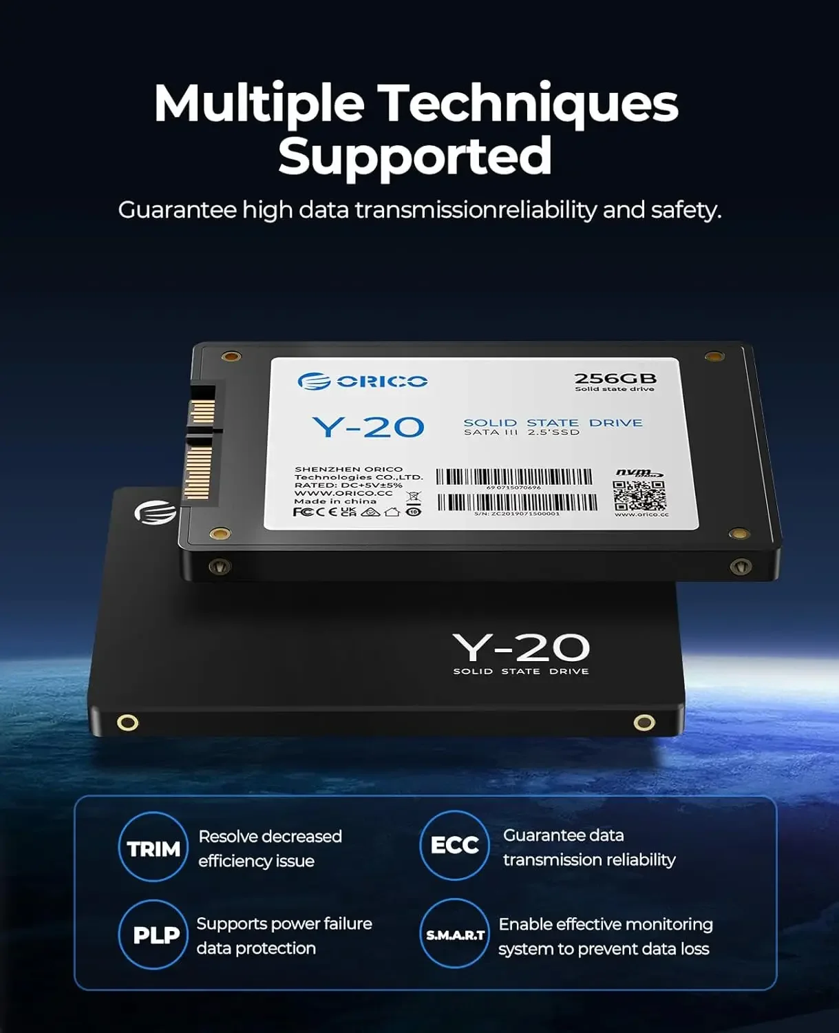 ORICO SATA III SSD 2.5” Intern - Ssd 500Gb recension och pris