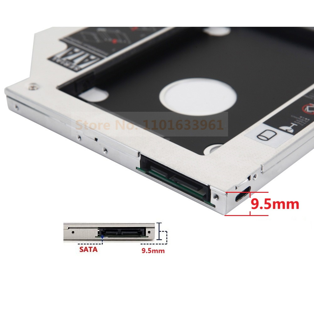 9.0mm SATA 2nd Hard Drive HDD  - Sata Ssd recension och pris