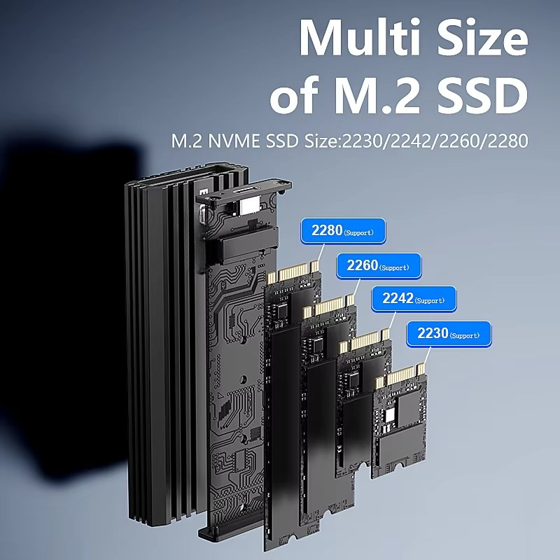 EE1 Aluminum M.2 NVME PCIE Ext - Nvme Ssd recension och pris