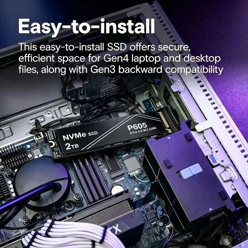 P605 500GB/1TB/2TB/4TB PCIe NV - Ssd 2Tb recension och pris