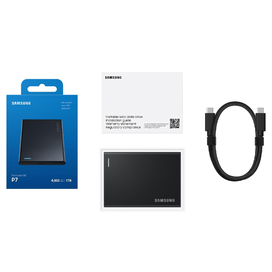 Original Samsung P7 Portable S - Samsung Ssd recension och pris