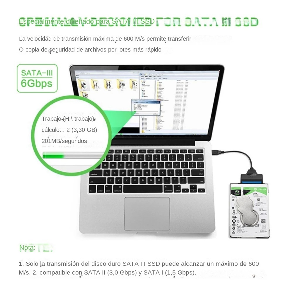 USB 3.0 SATA 3 Cable Sata To U - Sata Ssd recension och pris